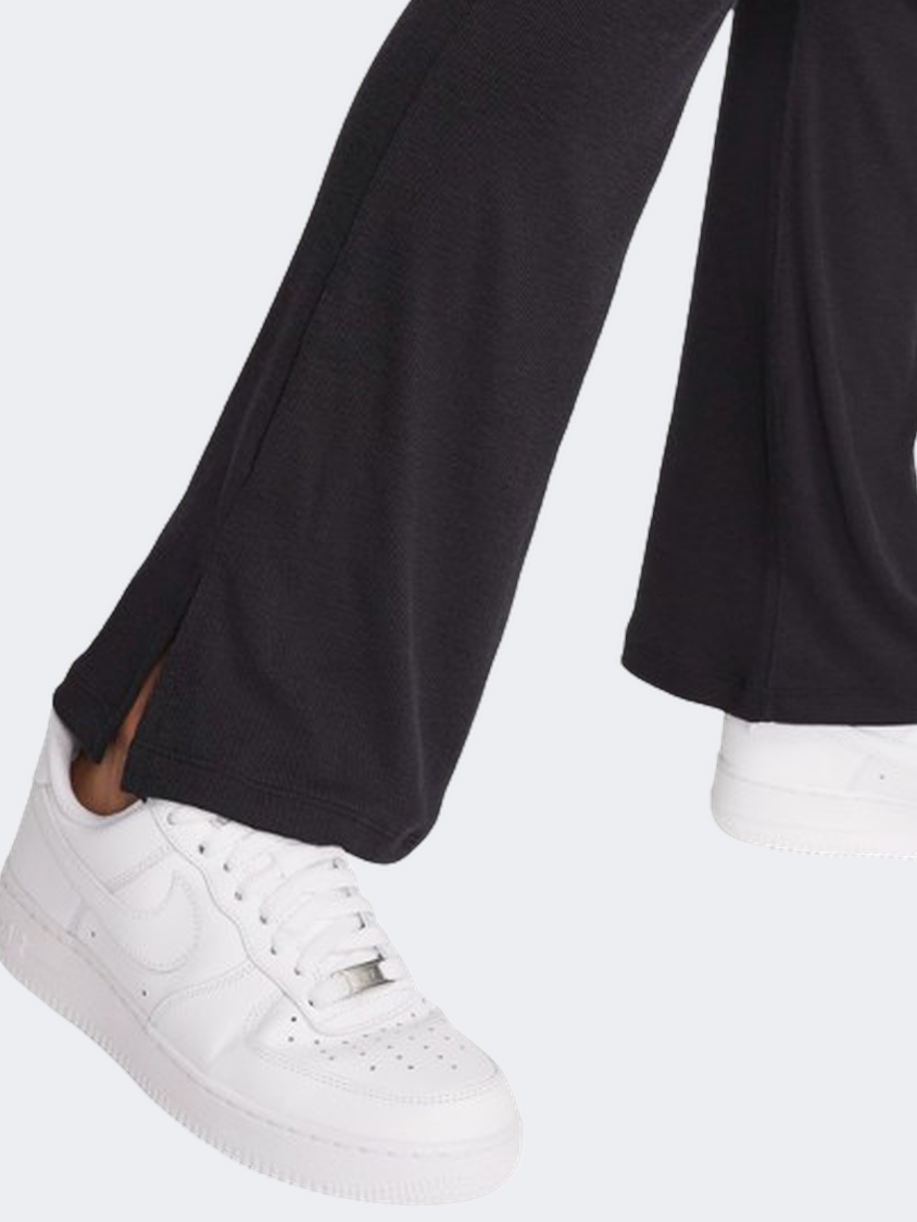 Nike Sportswear Chill Knit Tight Mini-Rib Flared Leggings 'Black/Sail' -  FQ2113-010