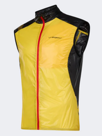 La Sportiva Blizzard Windbreaker Men Hiking Vest Yellow/Black