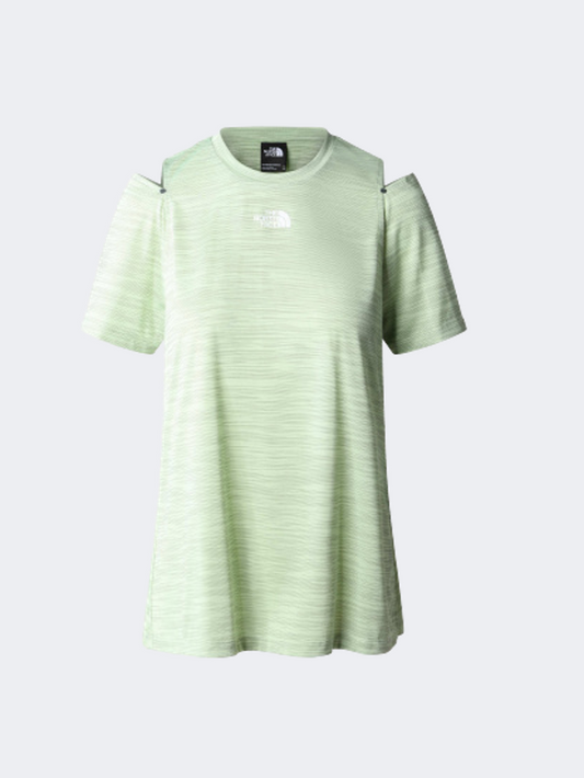 The North Face Sports Women Hiking T-Shirt Green