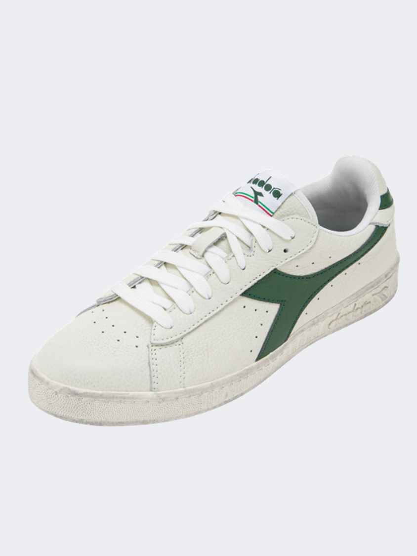 Diadora Game L Men Lifestyle Shoes White Fogliage Green MikeSport Lebanon