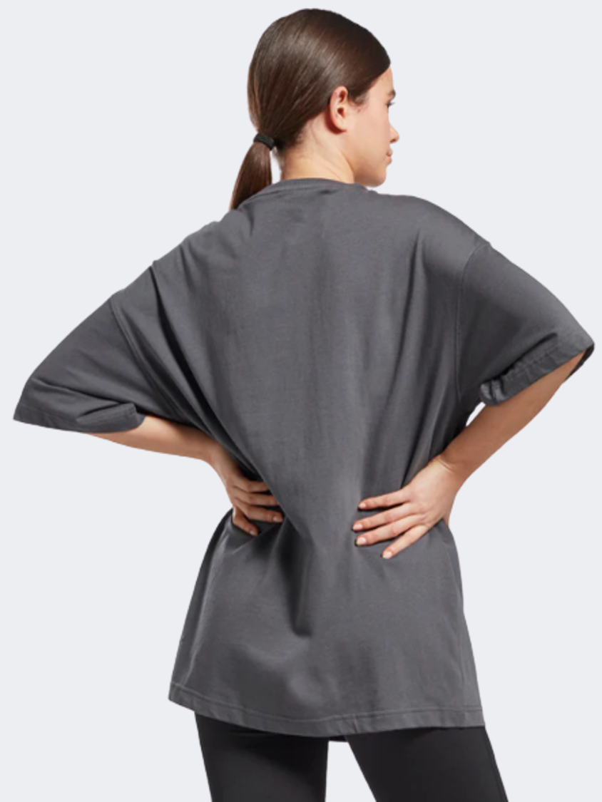 Reebok Good Vibes Graphic Women Training T-Shirt Grey