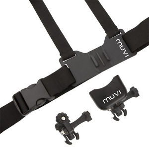 Veho Unisex Outdoor Vcc-A016-Hsm Universal Harness Mount Muvi Hd & Muvi Black Camera