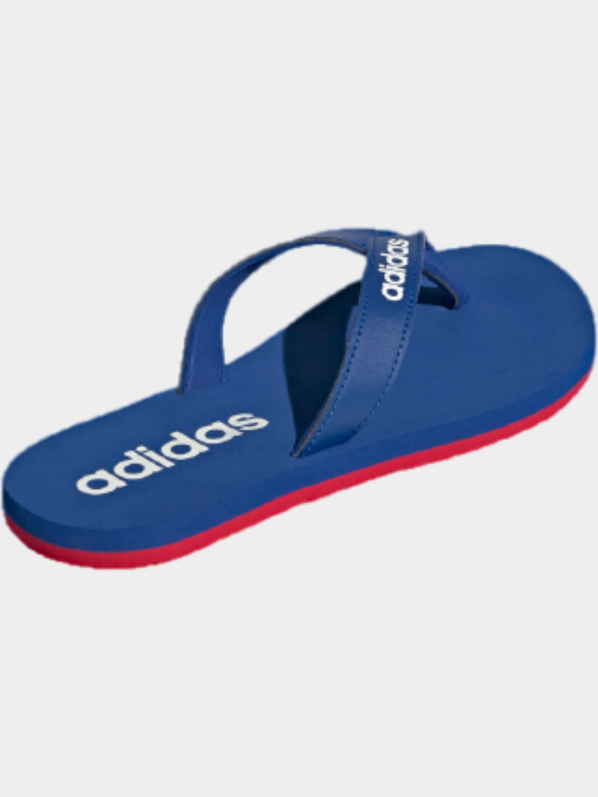 Adidas Eezay Men Swim Slippers Blue / Scarlet