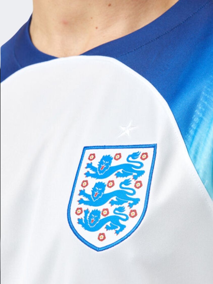 Nike England Home Men Football T-Shirt White/Blue