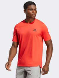 Adidas Aeroready Designed For Movement Men Training T-Shirt Orange