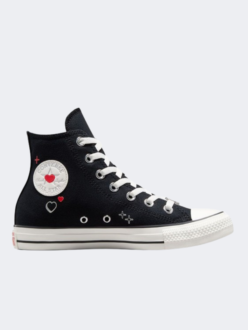 Converse All Star Y2K Heart Women Lifetsyle Shoes Black/Vintage White