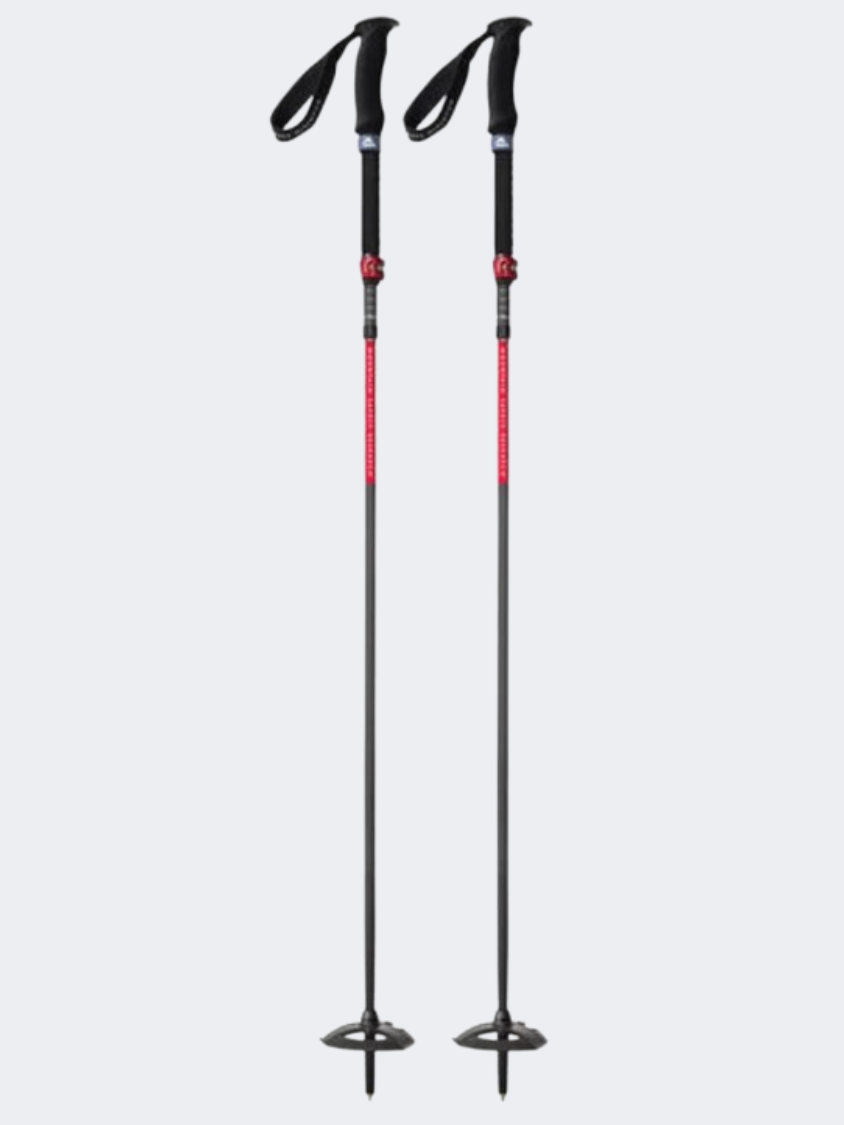 MSR Dynalock Ascent Snow Shoei Pole Carbon/Red/Black