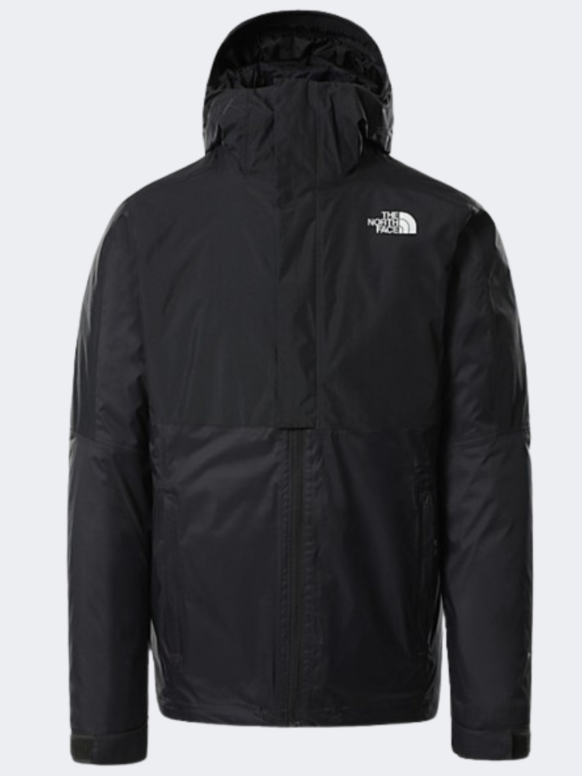 The North Face New Down Triclimate Men Hiking Jacket Asphalt Grey/Black