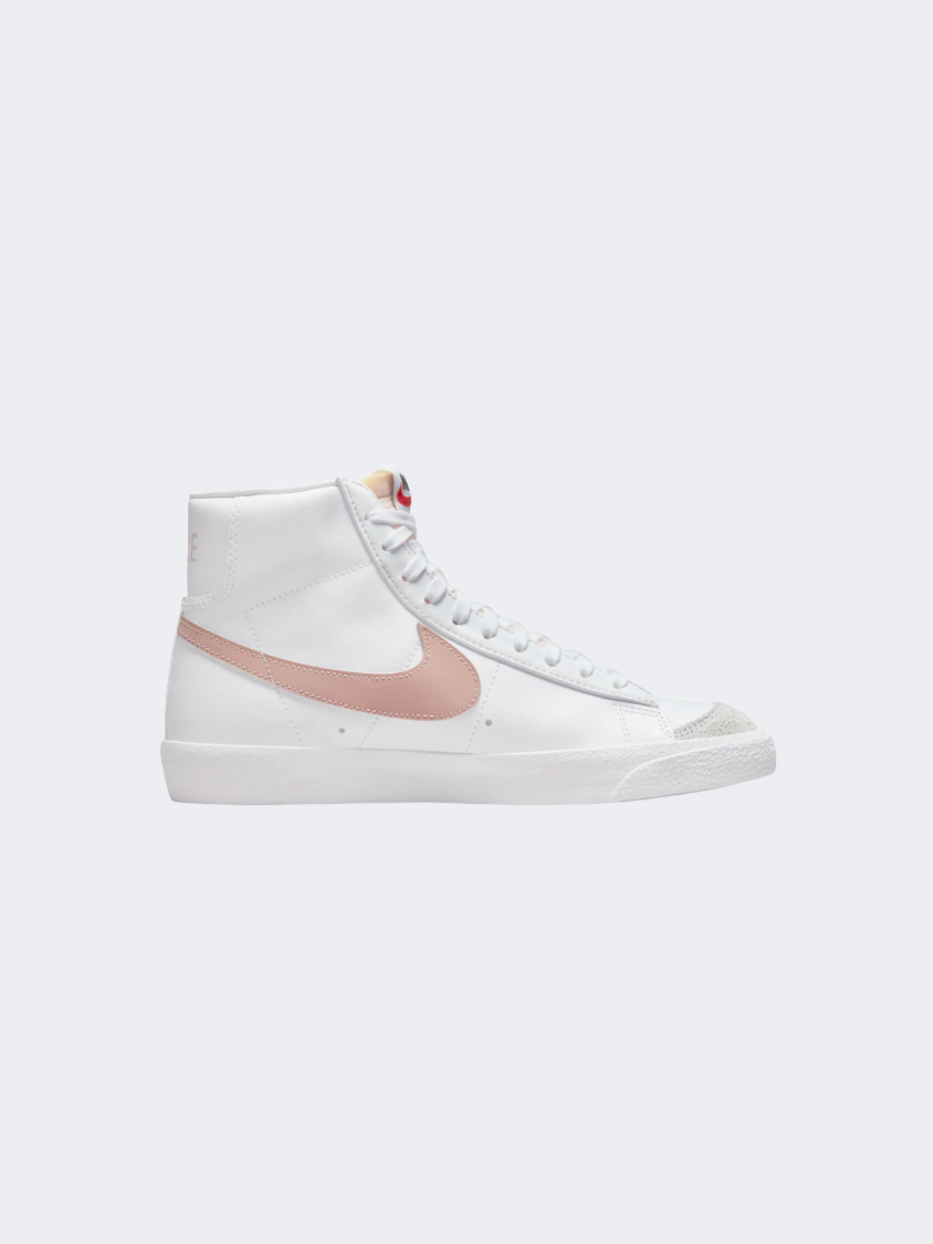 Nike Blazer Mid 1977 Women Lifestyle Shoes White/Peach/Pink