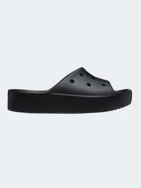Crocs Classic Platform Women Lifestyle Slippers Black