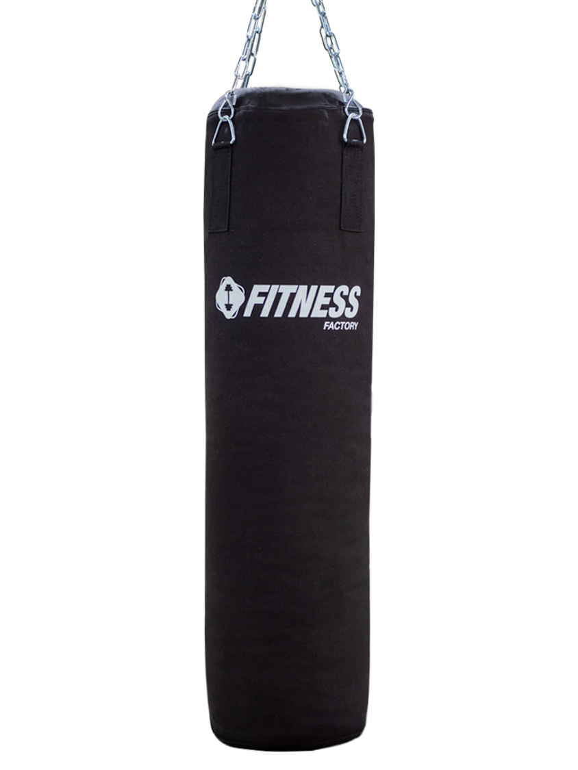 Fitness Factory Canvas 30Kg Boxing Bag Black