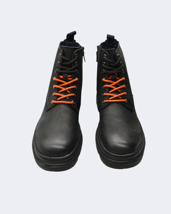 Wrangler Stoner Lace Men Lifestyle Boots Black Wm22026A-062