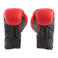 Fitness Factory Boxing Gloves Red/Silver