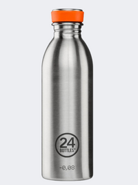 24Bottles Urban Lifestyle Water Bottle Grey/Orange