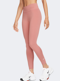 Nike One Mid Rise 7/8 Women Training Tight Red Stardust/White