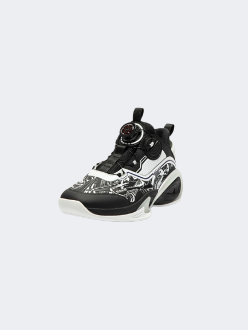 Erke Gs-Boys Basketball Shoes Black/White â MikeSport Lebanon