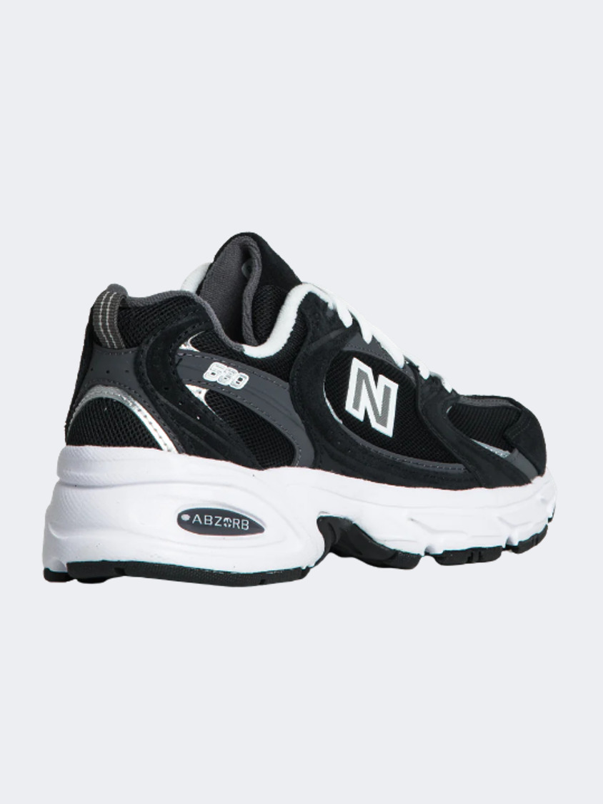 New Balance 530 Unisex Lifestyle Shoes Black/White