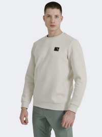 Anta Sports Classics Men Training Sweatshirt Beige
