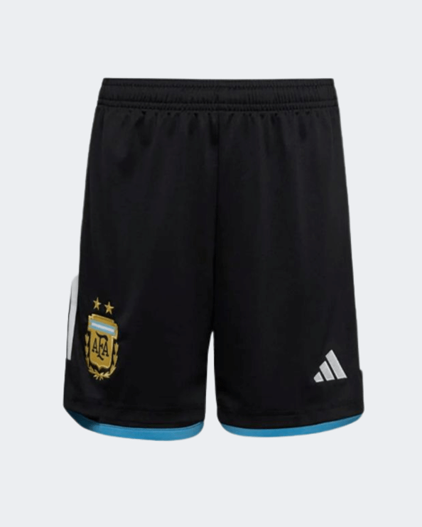 Adidas Argentina 22 Home Boys Football Short Black/White Hf1494