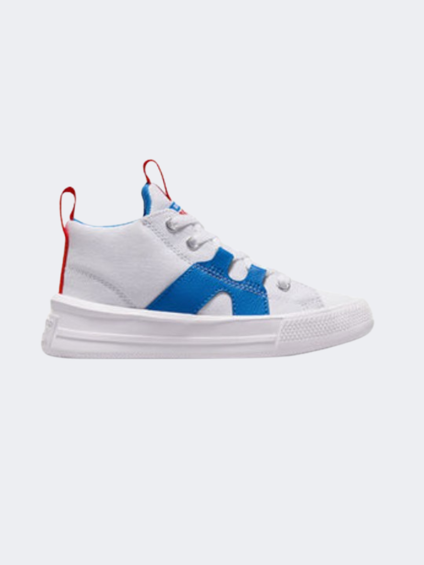 Converse All Star Retro Ps Boys Lifetsyle Shoes White/Blue Slushy