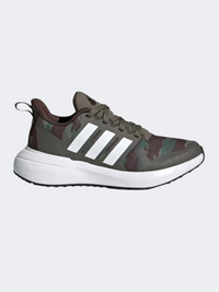Adidas Fortarun 2.0 Gs-Boys Sportswear Shoes Olive Strata/White
