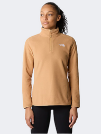 The North Face 100 Glacier Women Skiing Fleece Almond Butter