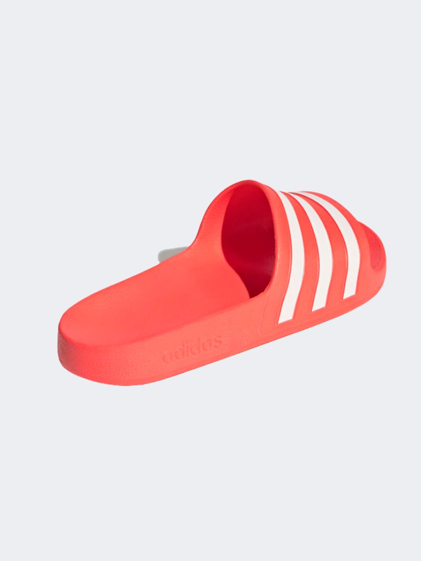 Adidas Adilette Aqua Unisex Swim Slippers Solar Red
