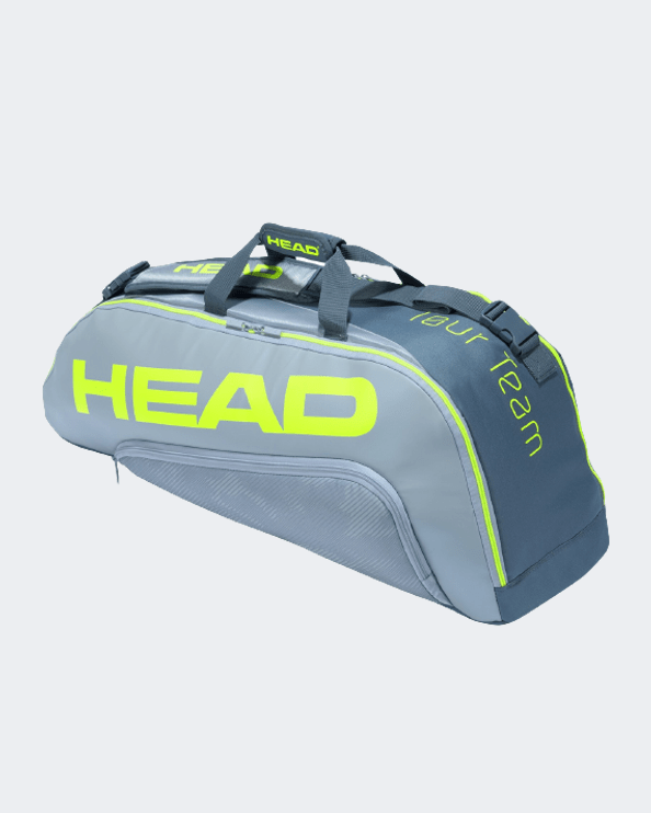 Head Tour Team Extreme 6R NG Tennis Bag Grey/Yellow 283451