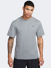 Nike Dri-Fit Uv Hyverse Men Training T-Shirt Grey