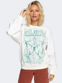 Billabong All Is One Women Lifestyle Sweatshirt Salt Crystal