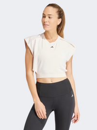 Adidas Power Women Training Tank Putty Mauve/Black