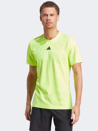 Adidas Freelift Pro Men Tennis T-Shirt Lemon