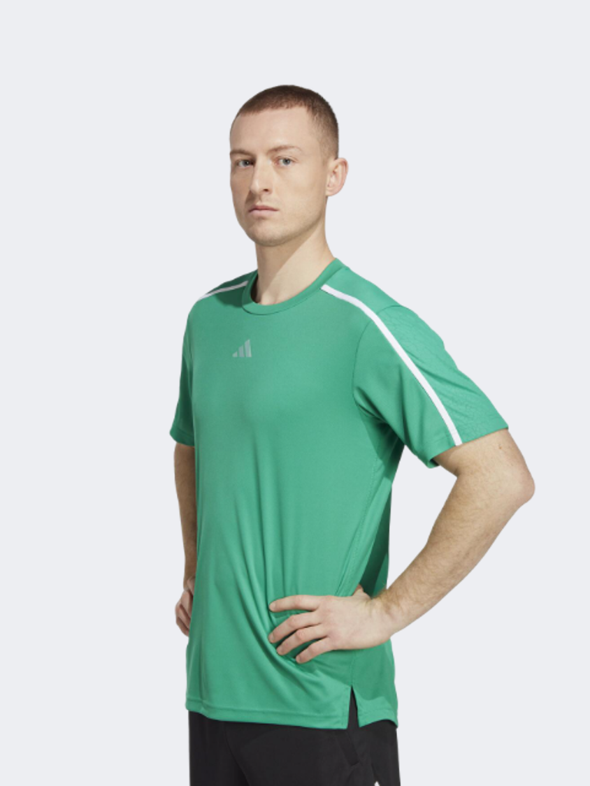 Adidas Workout Base Men Training T-Shirt Green/White