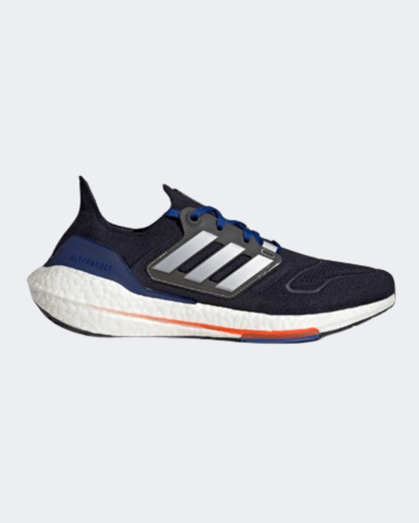 Adidas Ultraboost 22 Men Running Shoes Navy/Silver Gx6642