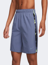Nike Dri Fit Studio 72 Challenger Men Running Short Blue/Black