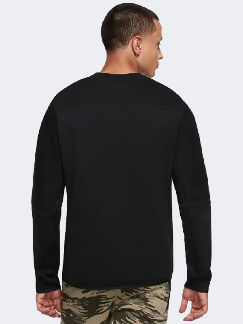 Nike Sportswear Tech Fleece Men Lifestyle Sweatshirt Black