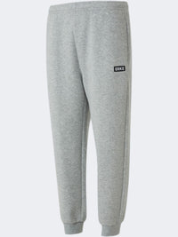 Erke Knitted Cropped Men Lifestyle Pant Grey
