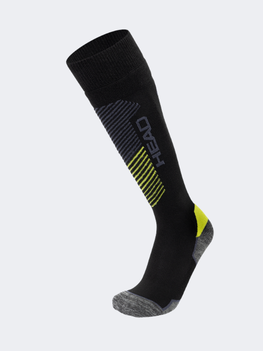 Head Socks Advanced 1P Unisex Sock Black/Yellow