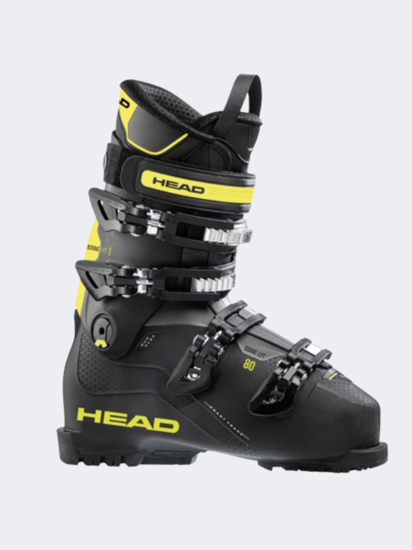 Head Edge Lyt 80 Men Ski Boots Black/Yellow