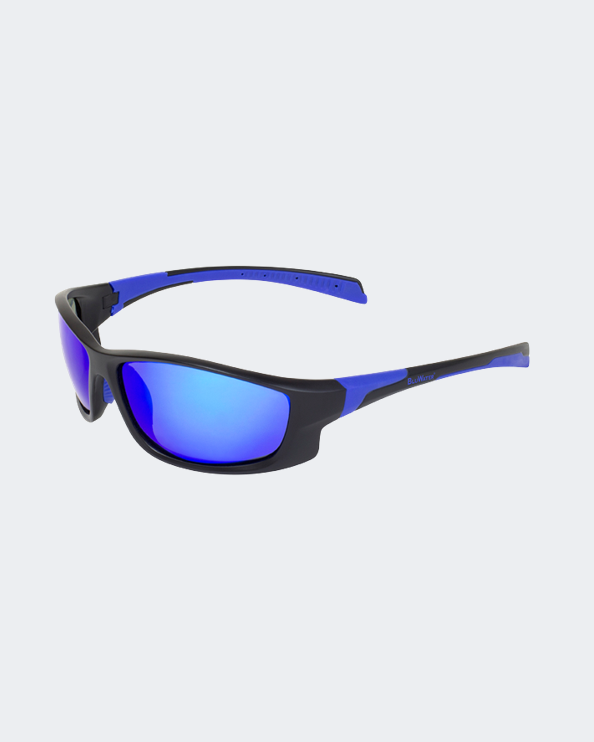 Global Vision Polarized Samson G-Tech Unisex Lifestyle Sunglasses Black/Blue Pl Samson Gtb