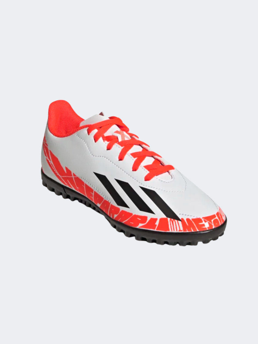 Adidas X Speedportal Messi.4 Turf Kids Turf Shoes White/Black/Red