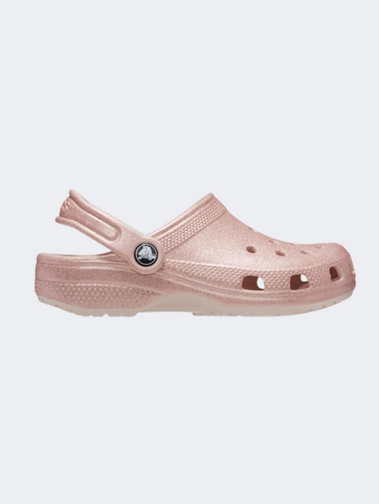 Crocs Classic Kids Unisex Lifestyle Slippers Quartz Glitter