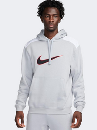 Nike  Men Lifestyle Hoody Wolf Grey