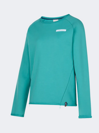 La Sportiva Tufa Women Climbg Sweatshirt Lagoon
