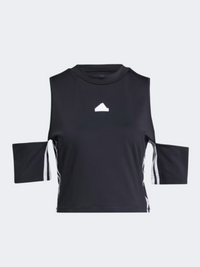 Adidas Dance Women Sportswear T-Shirt Black/White
