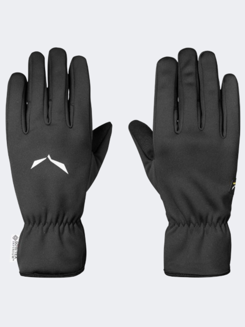 Salewa Gore Windstopper Men Hiking Gloves Blackout