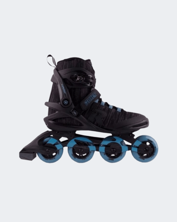 Roces Warp Thread Unisex In Line Sk Roller Skates Black/Blue 400874/00001