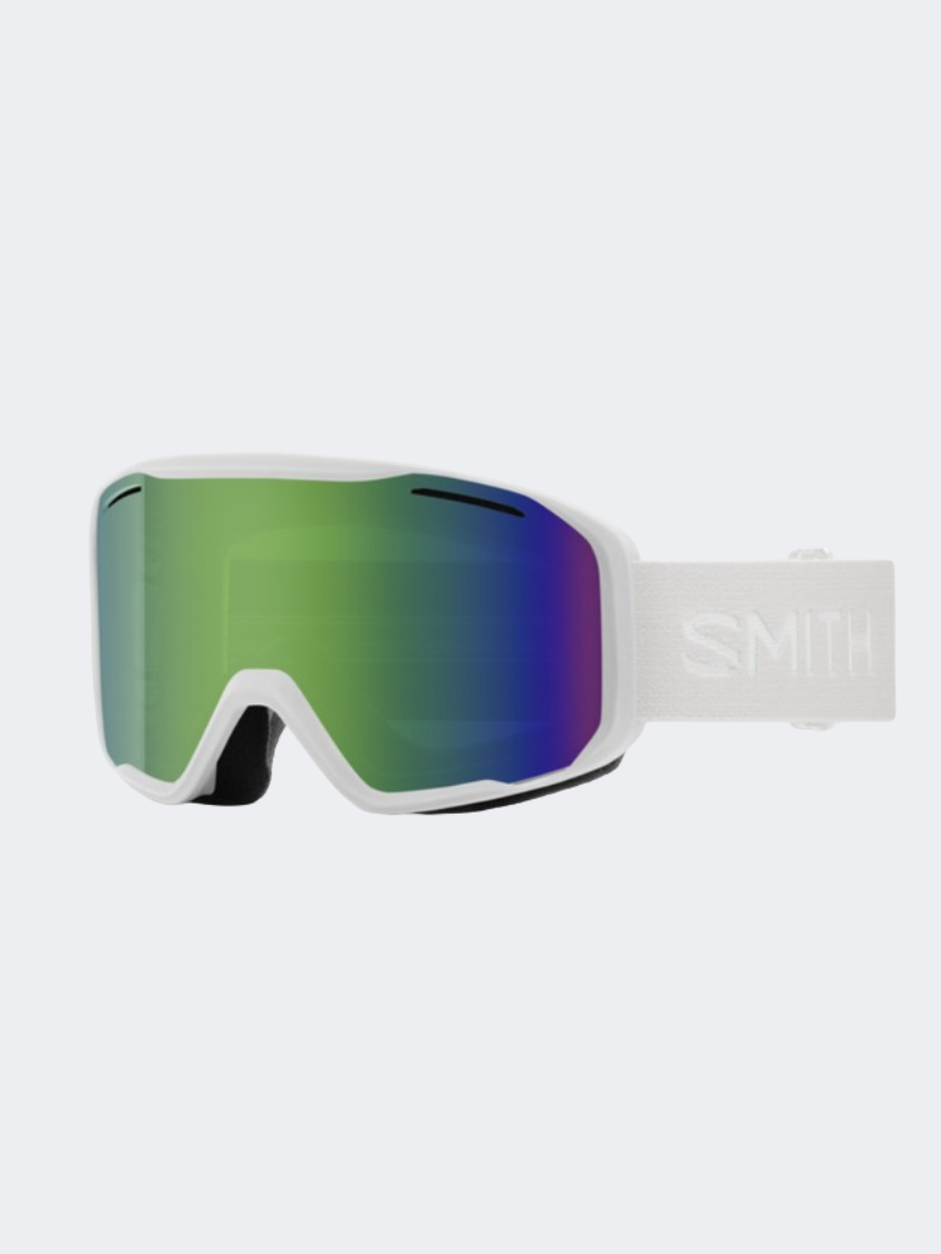 Smith Blazer Adult Skiing Goggles White/Green Sol
