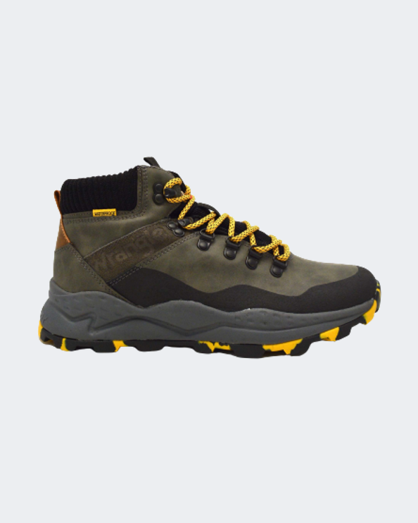 Wrangler Crossy Mountain Waterproof Men Hiking Shoes Dark Grey Wm22140A-056
