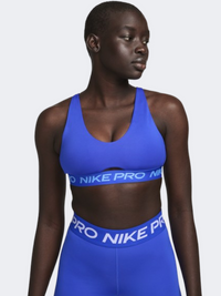 Nike Pro Indy Plunge Women Training Bra Royal/Red/White